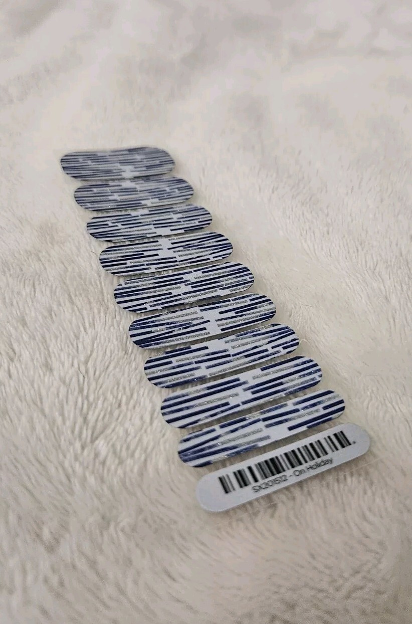 Jamberry HALF SHEETS Lot Of 22 METALLIC, GLITTER, & CLEAR!!! Easy NAIL ART