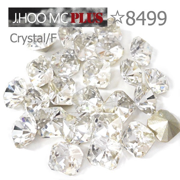 J.HOO Crystal 8499 Kaleidoscope Square V-Cut Fancy 6mm Nail Art (10pcs)