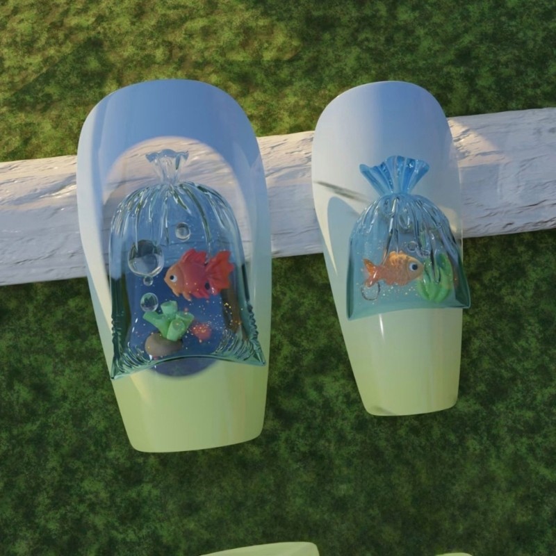 Goldfish Series Small Accessories Crafting Molds Present for Beauty Enthusiasts