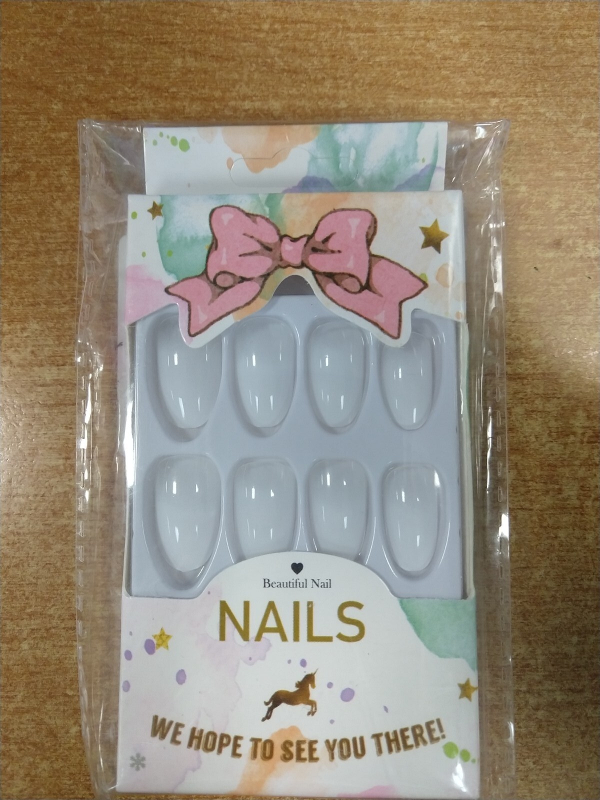 4 Boxes of 24: Oval Shaped Press On Nails (14D-1819)