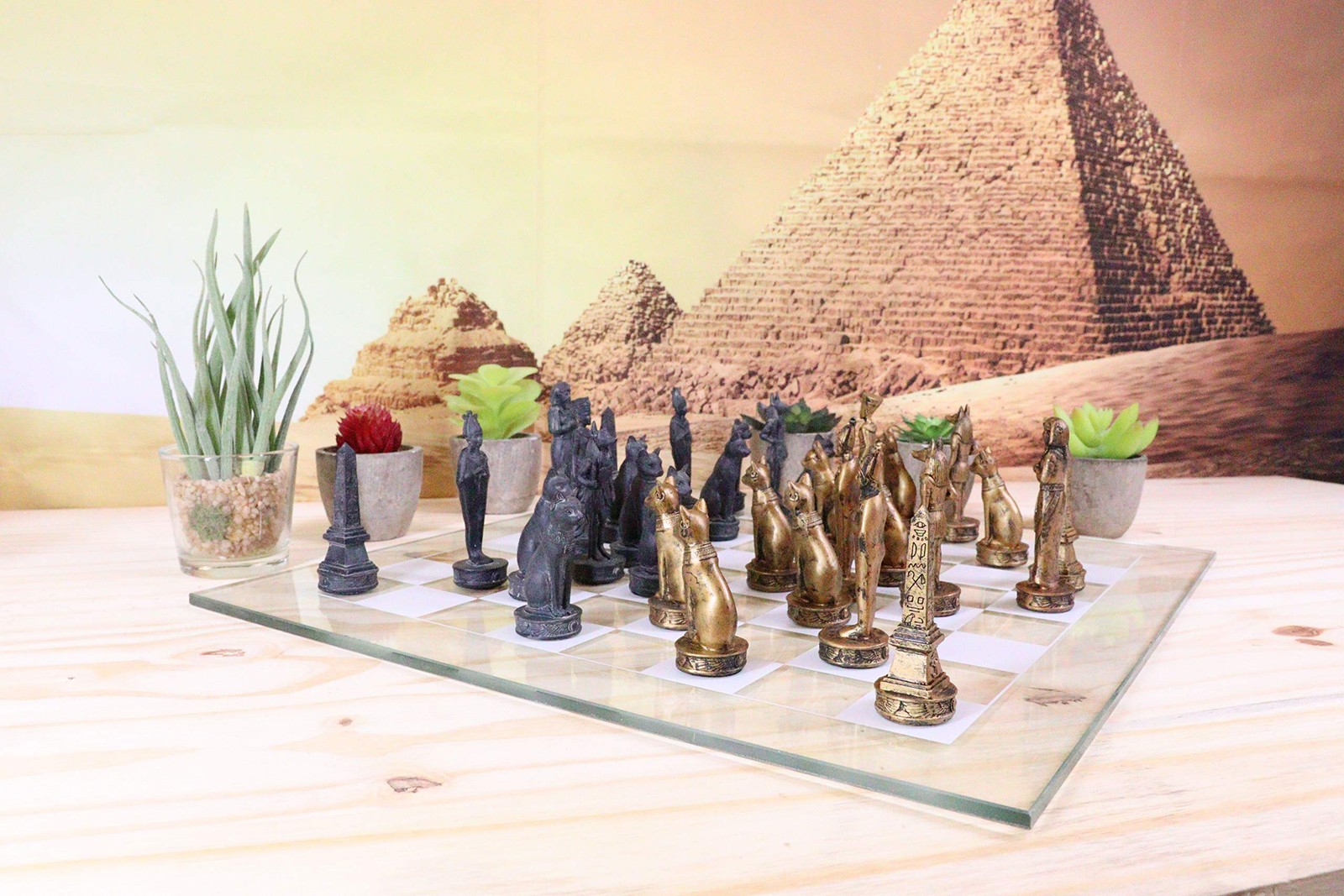 Ebros Kingdoms at War Legendary Historical Ancient Egyptian Grey and Gold