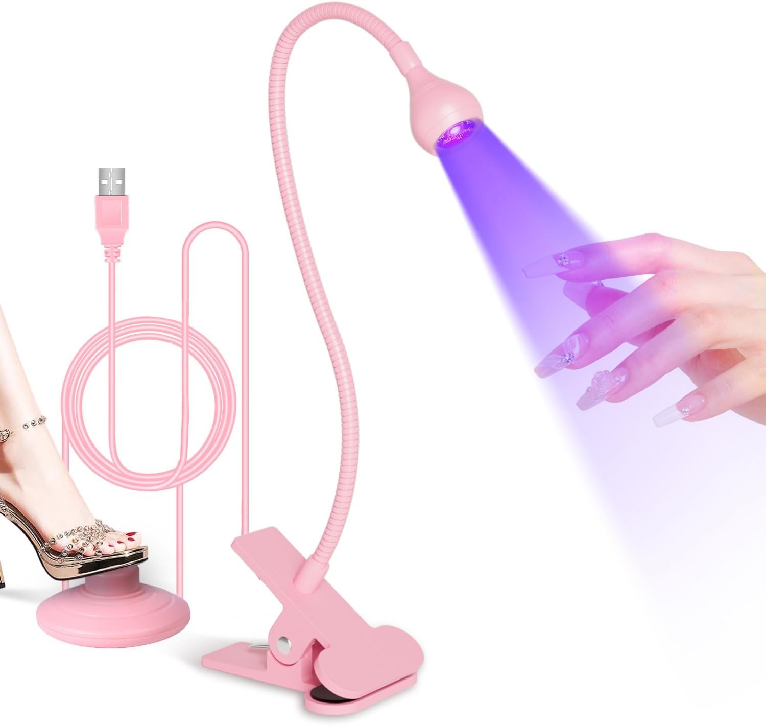 UV LED Nail Lp, Qui Drying UV Light for l Nails Foot Control