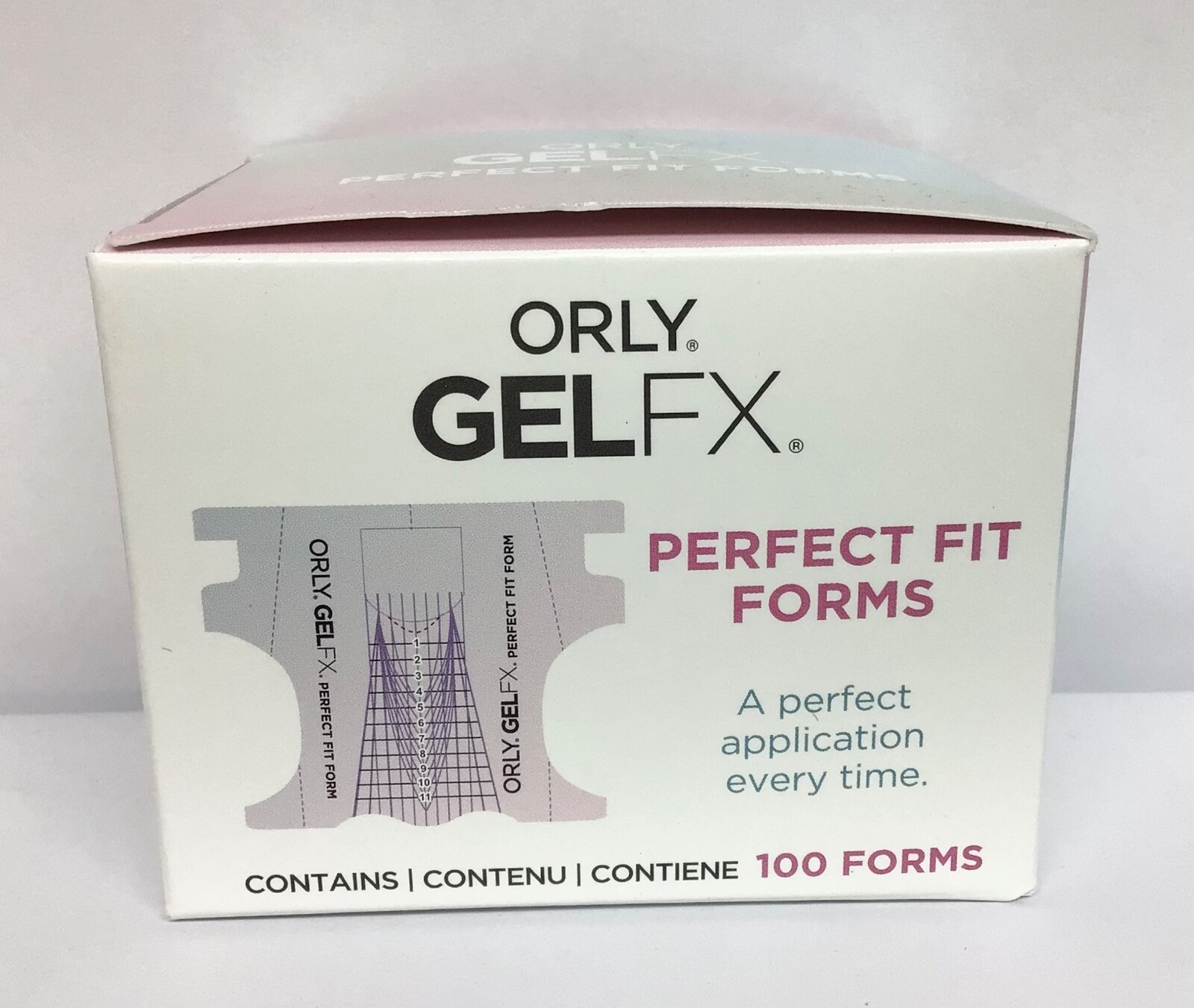 Orly GelFx Perfect Fit Forms – 100 Forms (Dispensing Box)