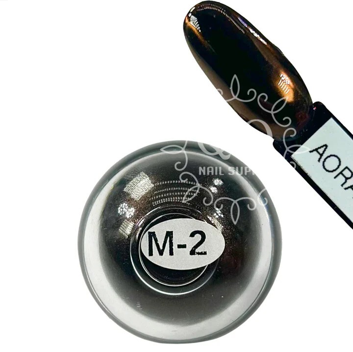 Aora Metal Chrome Powder M-2 Brown 1g