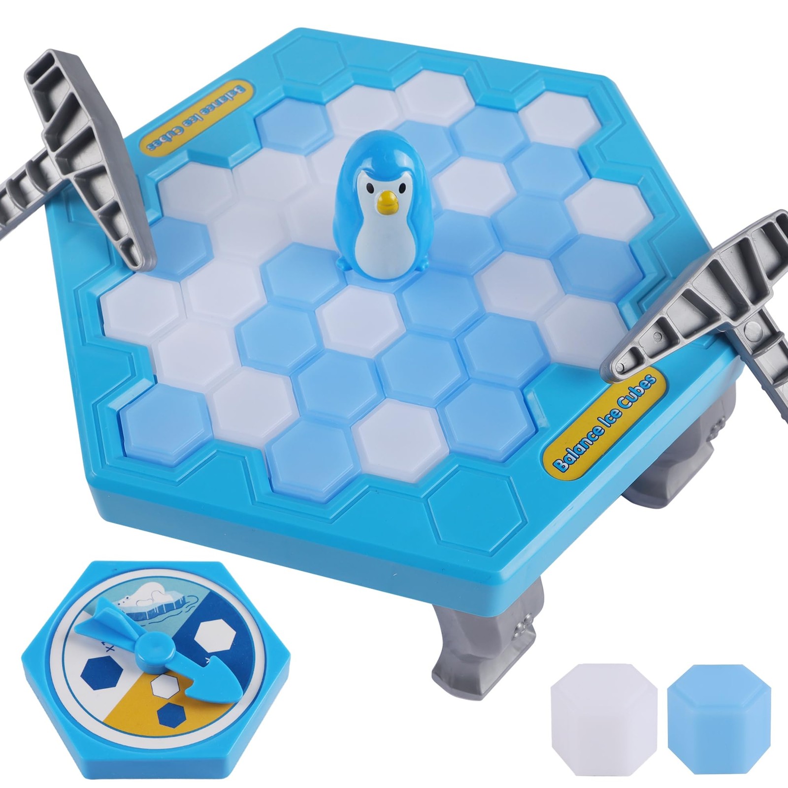DR.DUDU Save Penguin Break Ice Board Game 10 inches x 10 x 2.4