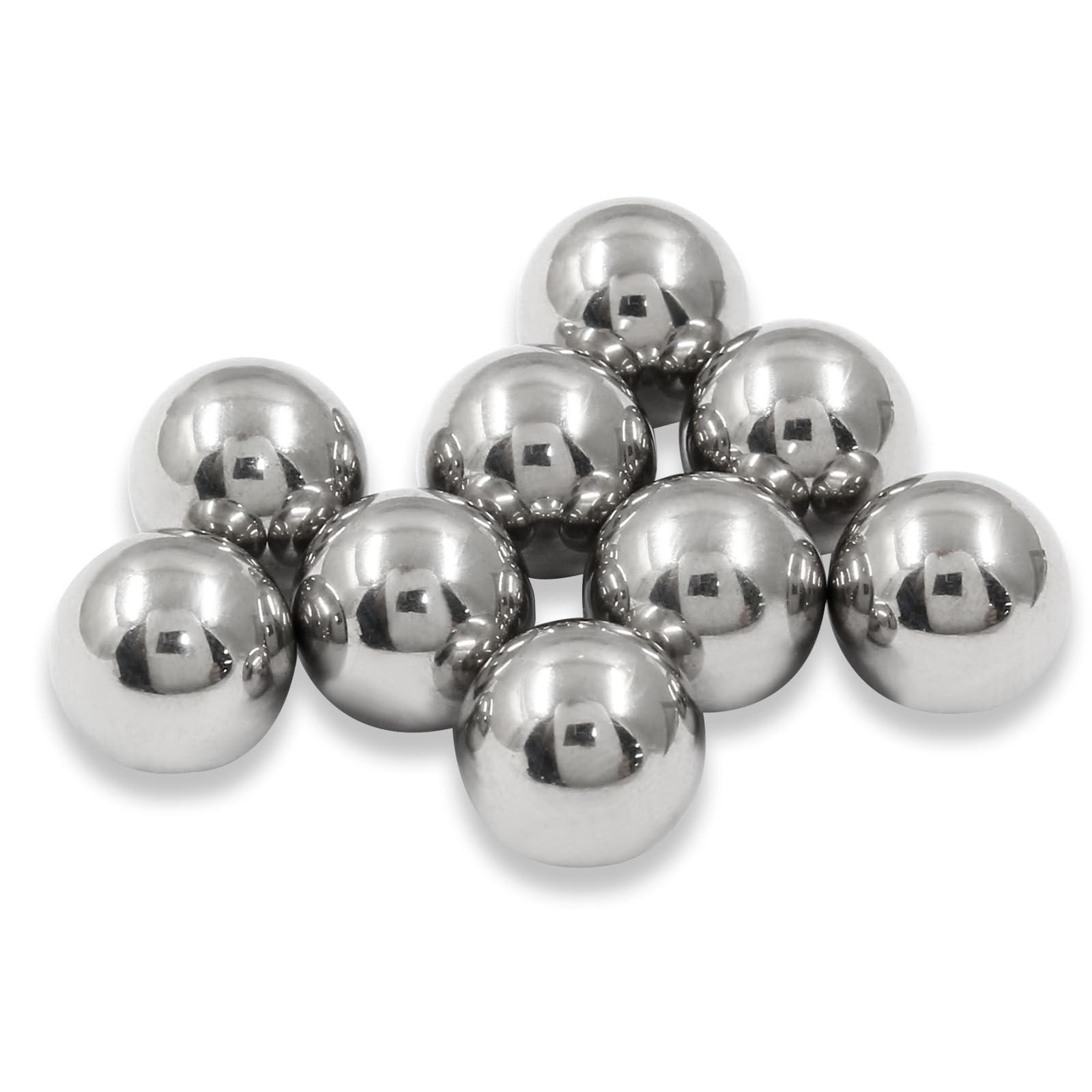 50 PCS 9mm Ball Bearing 304 Stainless Steel Precision Metric Mixing Balls