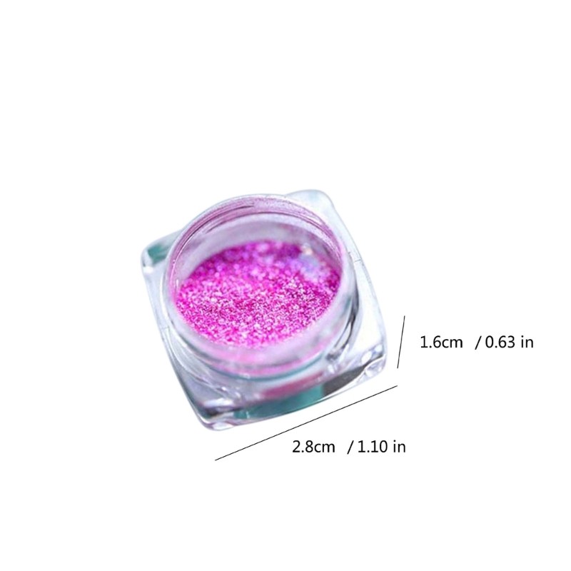Coloretto Chrome Nail Powder,Color Shifting Nail Powder Pigment Glitters Dust