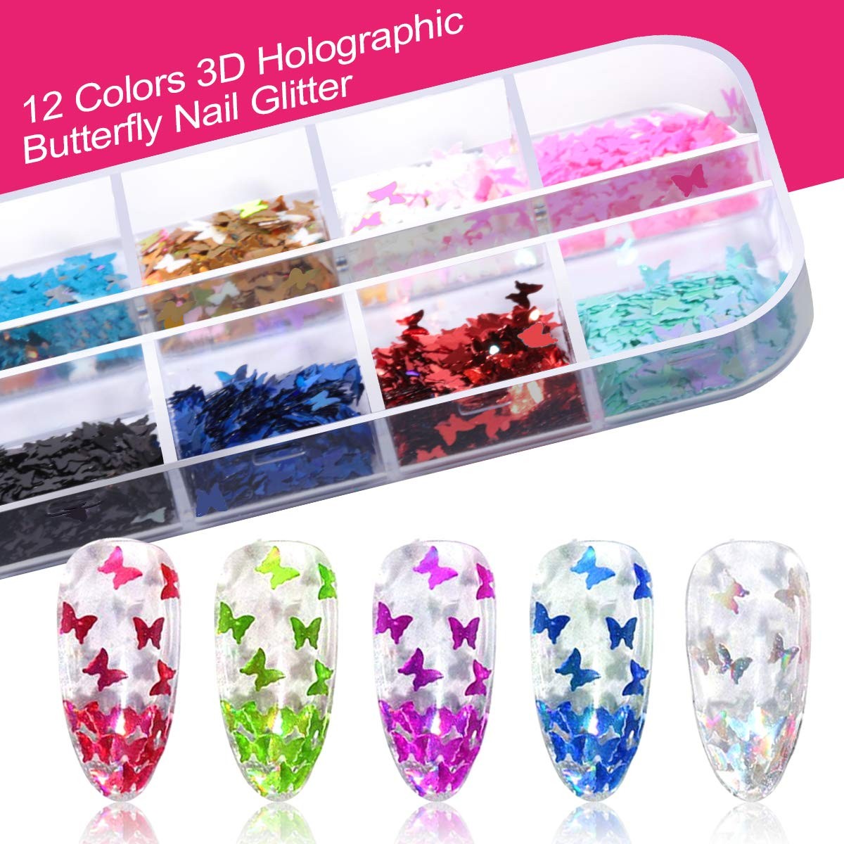 Teenitor Nail Art Kit Tools, Design with Black