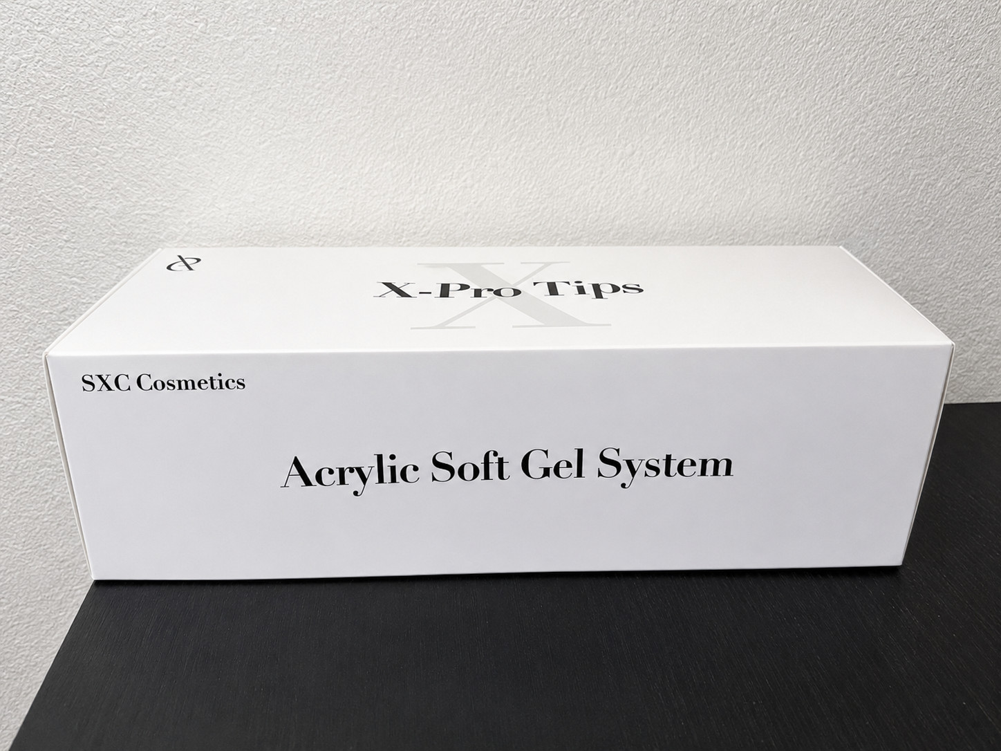 SXC Cosmetics X-Pro Tips Acrylic Soft Gel System Skintone Nude Medium Almond Kit