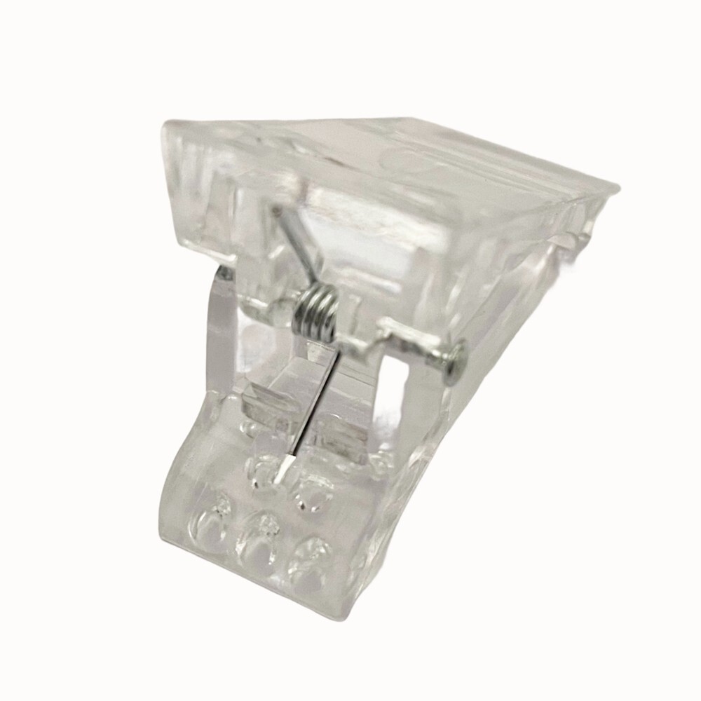 10 PCS/Set Nail Construction Fixation Clip DIY Transparent Fixing Clip Nail Mold