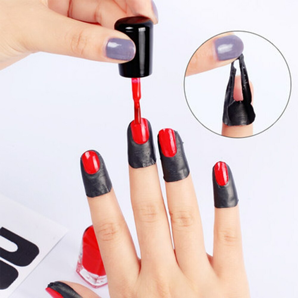 10 Pcs U shape Spill-proof Nail Polish Varnish Protector UK SELLER