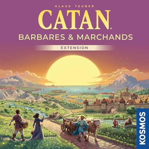 CATAN Traders & Barbarians Board Game Expansion (6th Compact, Multicolor