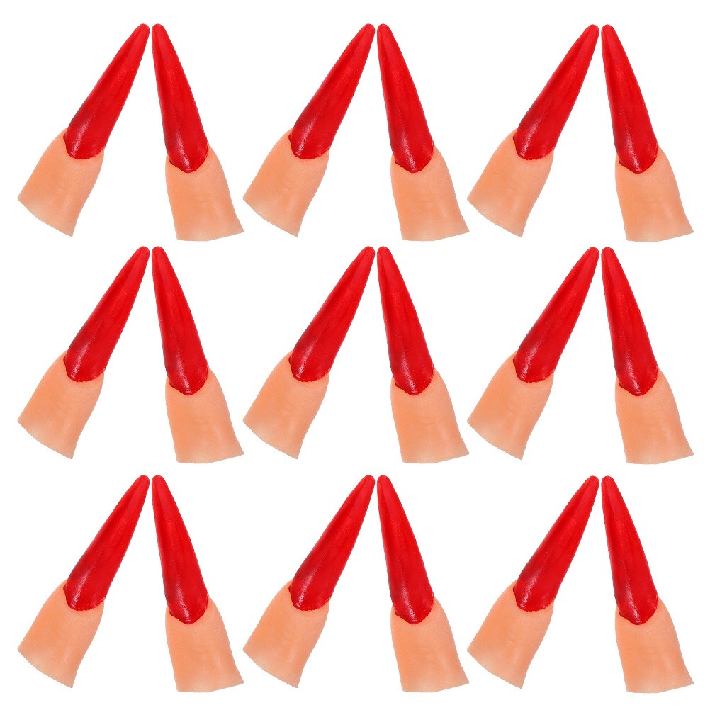50 Pcs Creative Fake Hand Finger Severed Fingers Prop for Halloween Props