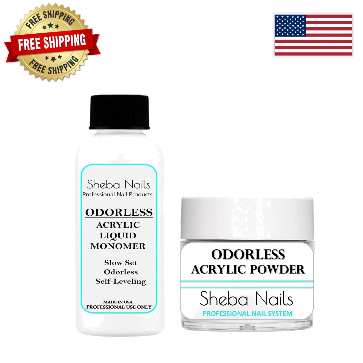 Professional Odorless Acrylic Nail Kit for State Board Exams – Easy Application