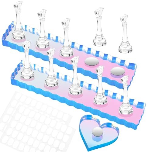 Nail Stand for Press Ons, Nail Holder for Painting Nails, Press on Nail Clear