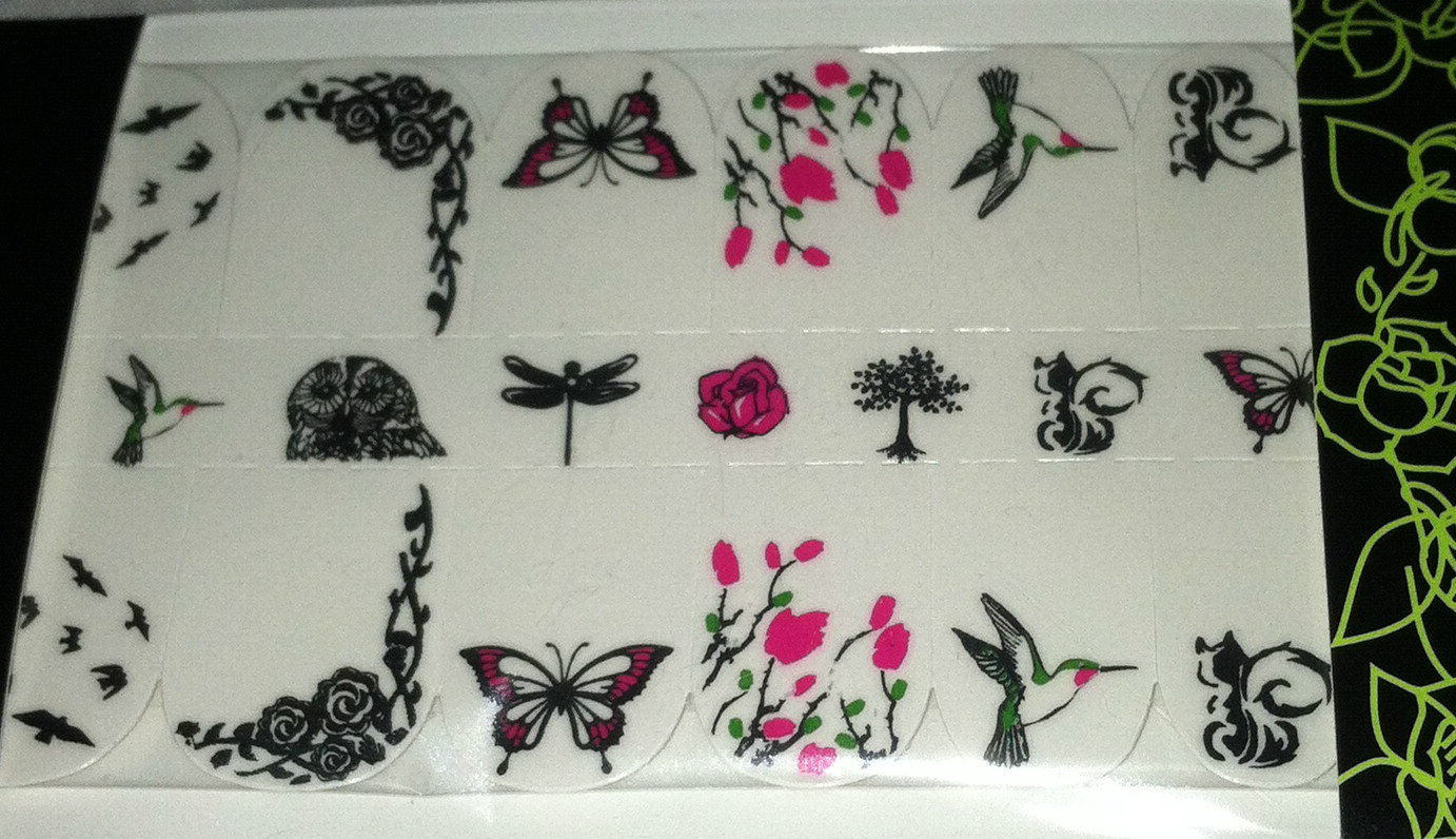 Maybelline Color Show Nail Stickers/Tattoos * 20 NYC PARK * New Limited Edition