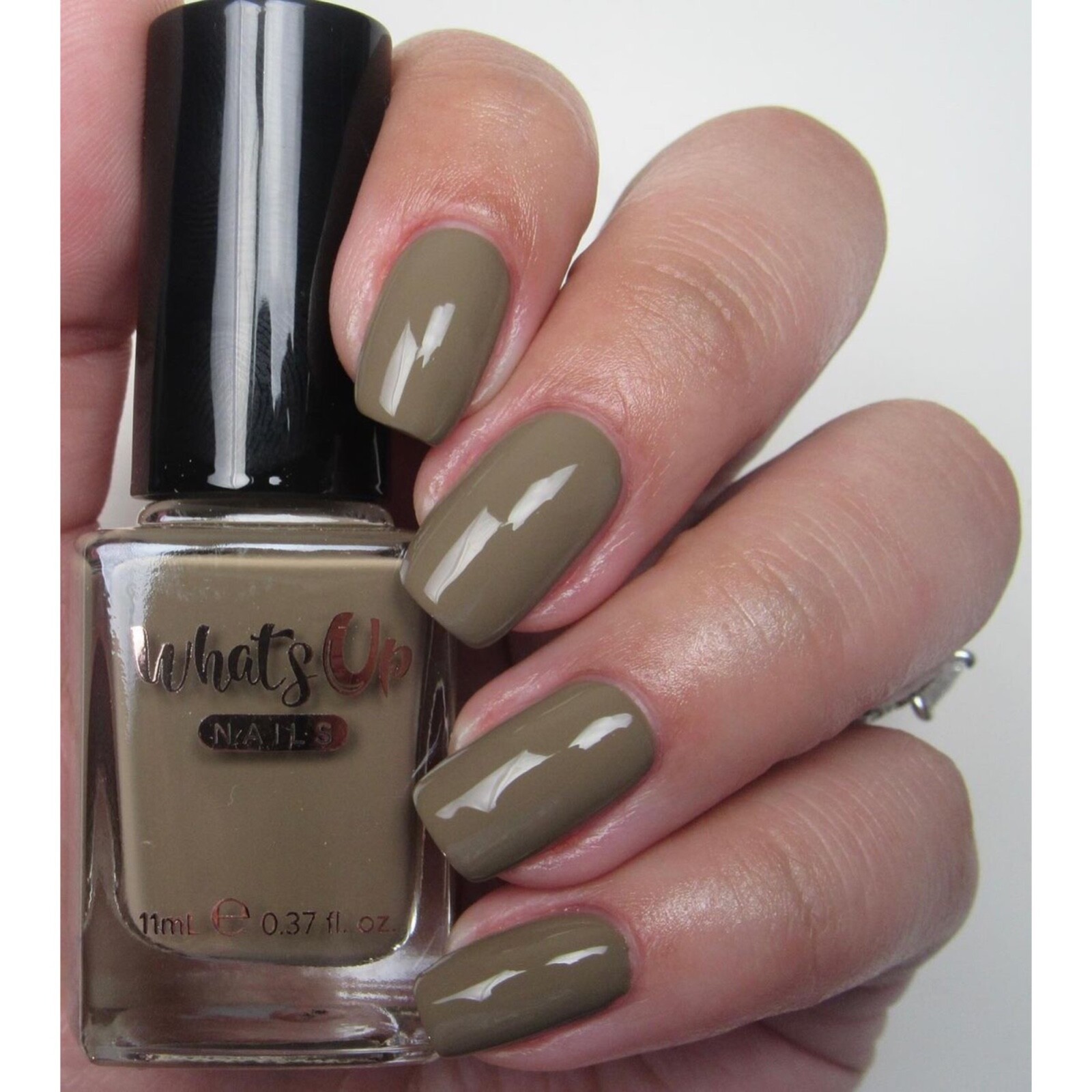 Clay Nail Polish (Khaki Brown Creme) Nail Polish for Nail Art