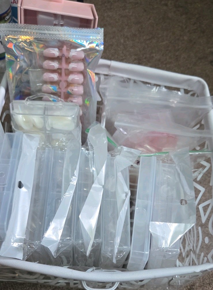 Beetles And Assorted Sizes And Shapes Gel Nail Tips Full Cover