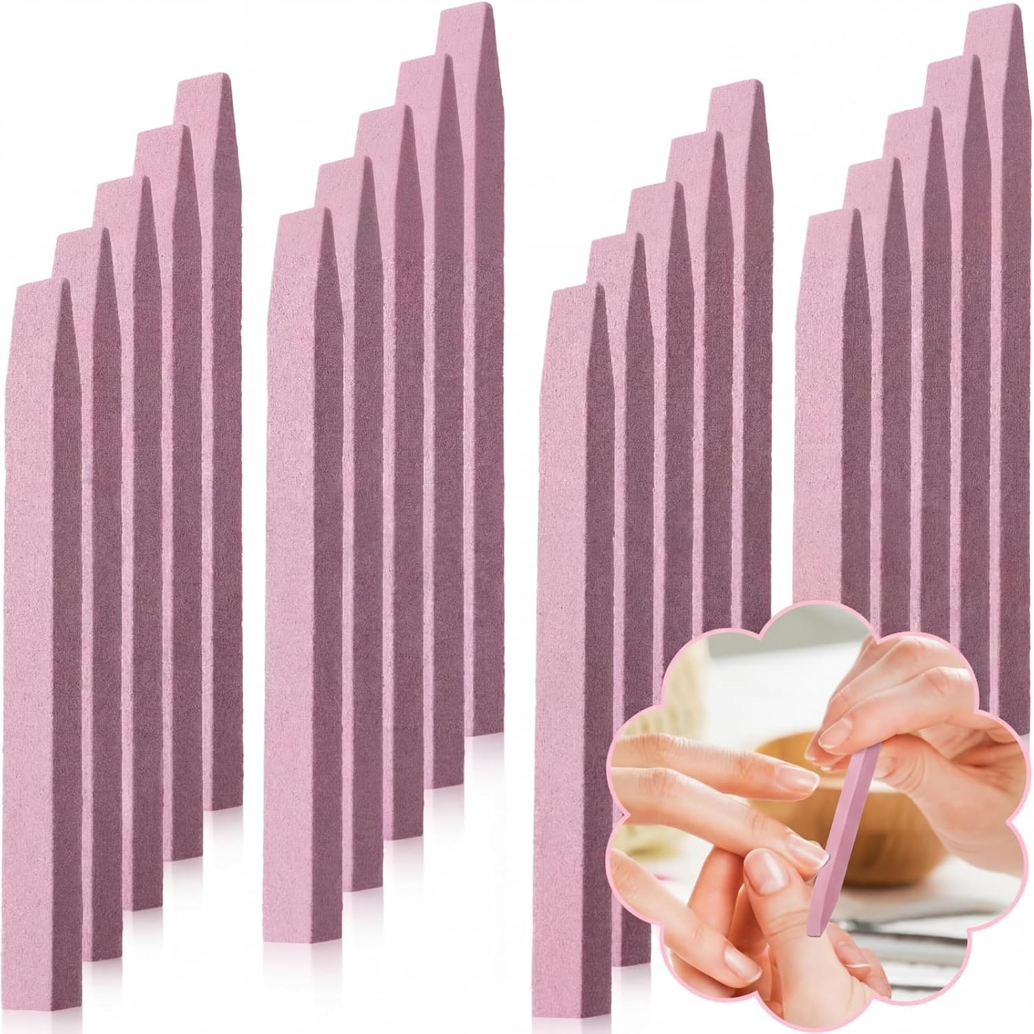 Stone Nail File Pumice Sti for Finrnails Pumice Ro Nail