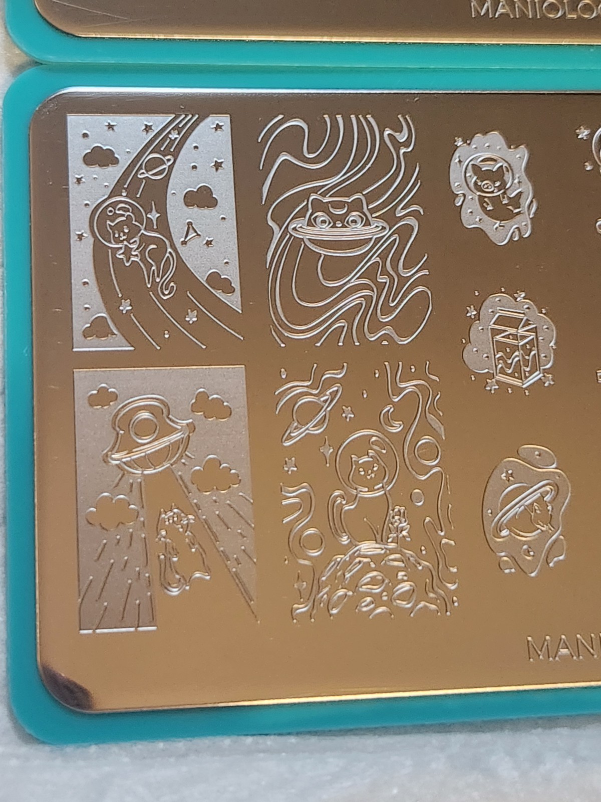 Maniology MXM081 & MXM082 Starstruck Mani & Me Nail Stamping Plate Set