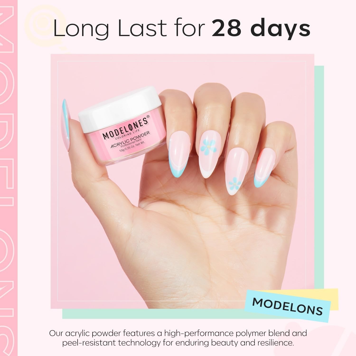 Limited Edition Macaron Acrylic Powder – 6 Vibrant Colors for Stunning Nail Art!