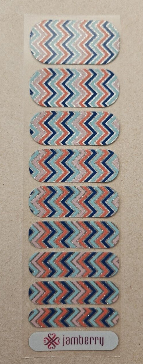 JAMBERRY DREAM COME TRUE HALF SHEET NAIL WRAP RETIRED GGG AUGUST 2017