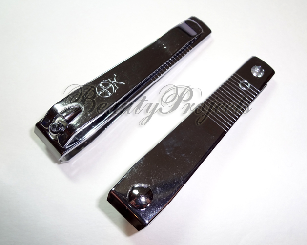 12pc Straight Edge Nail Clipper Finger Toe Cutter Trimmer Stainless Steel Korea