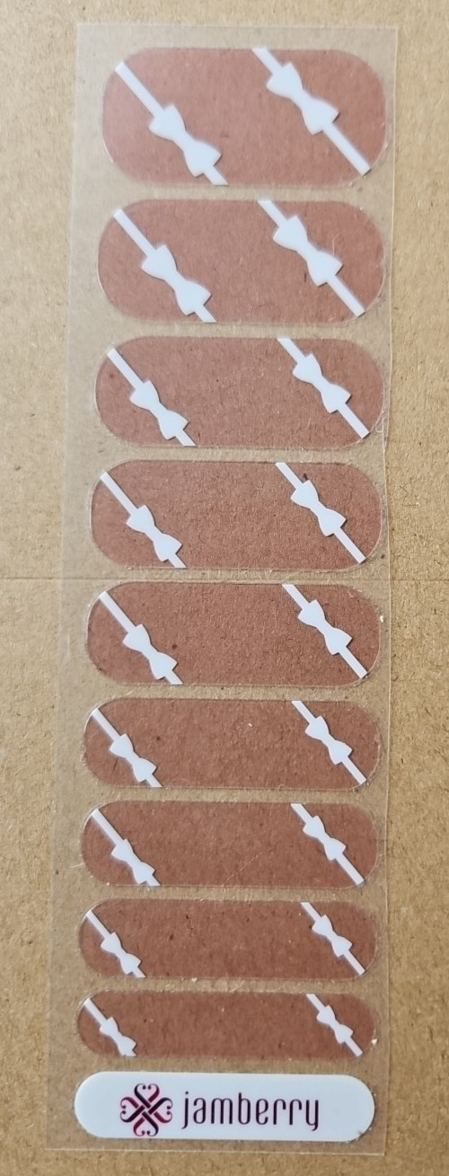 JAMBERRY JOYFUL LAUGHTER HALF SHEET NAIL WRAP RETIRED DECEMBER 2014 CHRISTMAS