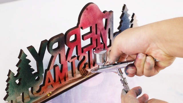 Airbrush Kit with 4 Nozzle Sets (0.2/0.3/0.5/0.8mm) – Dual-Action Gravity Feed f