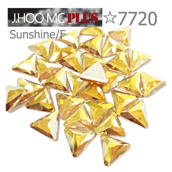 J.HOO Crystal 7720 Cosmic Flat Back Rhinestones 7.5mm Nail Art (10pcs)