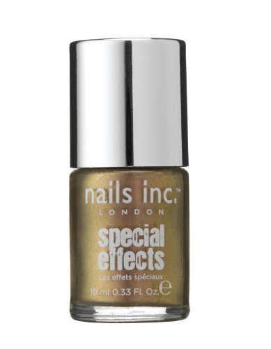 Nails Inc. SPECIAL EFFECTS Mirror Metallic Nail Polish, 392 Stratford .33 fl oz