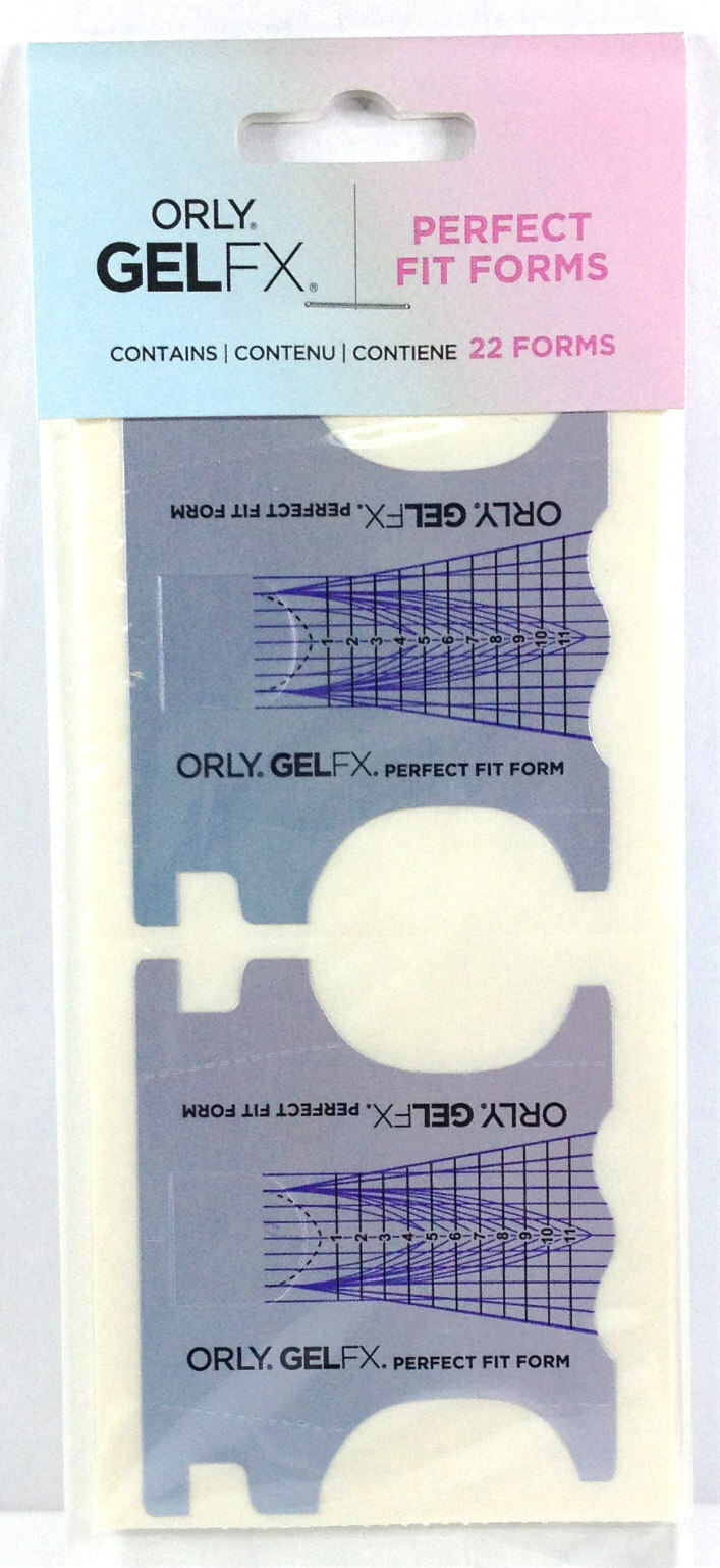 Orly GelFx Perfect Fit Forms – 22 Forms #3350003 – Choose Any Packs