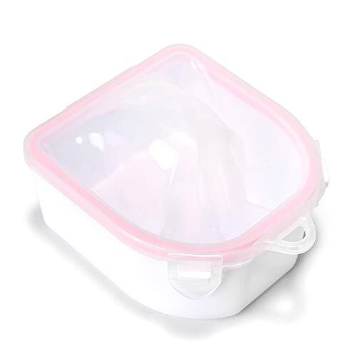 2 Pack Nail Soaking Bowl Polish Remover Tray Manicure Spa Tool