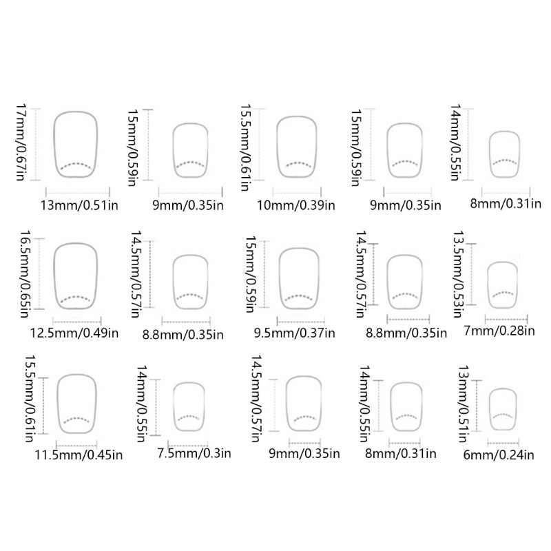 30pcs Press on Nail Cats Eye Short on Nail False Nail for Stylish Look