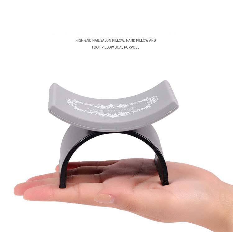 Silicone Manicure Hand Pillow U Shape Cushion Hand Rests Nail Manicure Tools