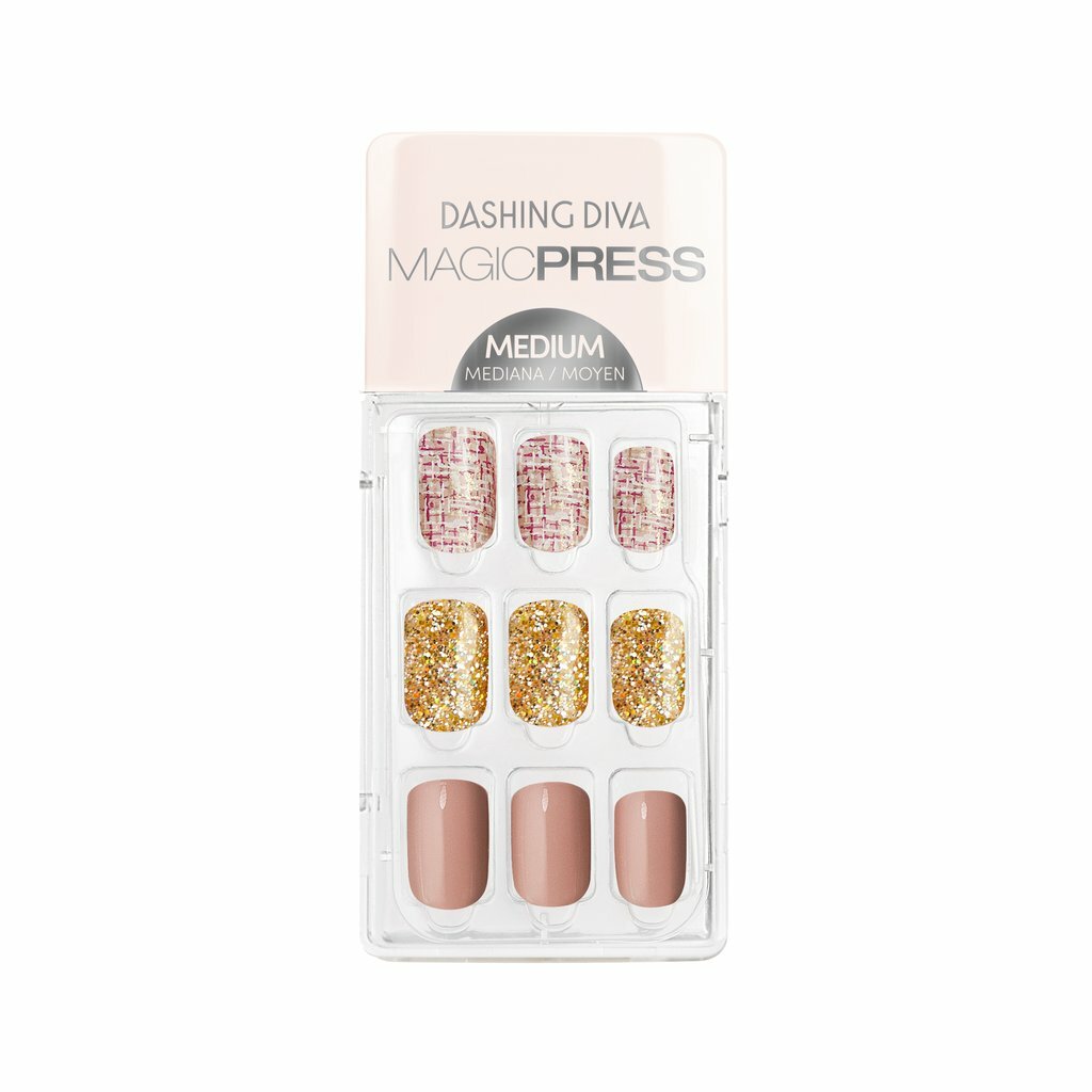 Dashing Diva & Impress Press-on Nails Small & Med Assorted Colors & Accents