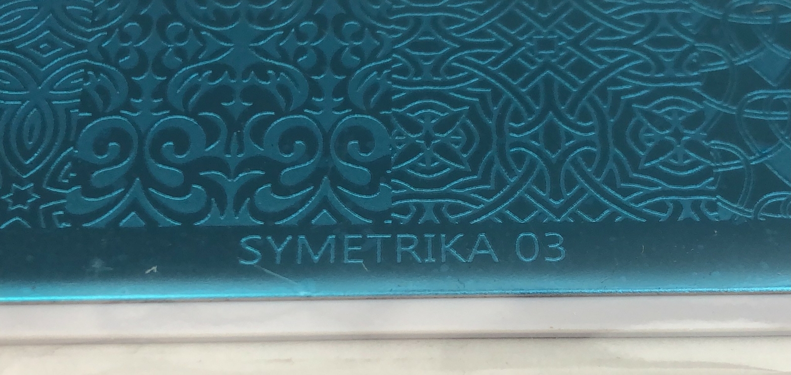 Messy Mansion Designer Nail Art Stamping Image Plate Symetrika 03/ 06 Lot of 6