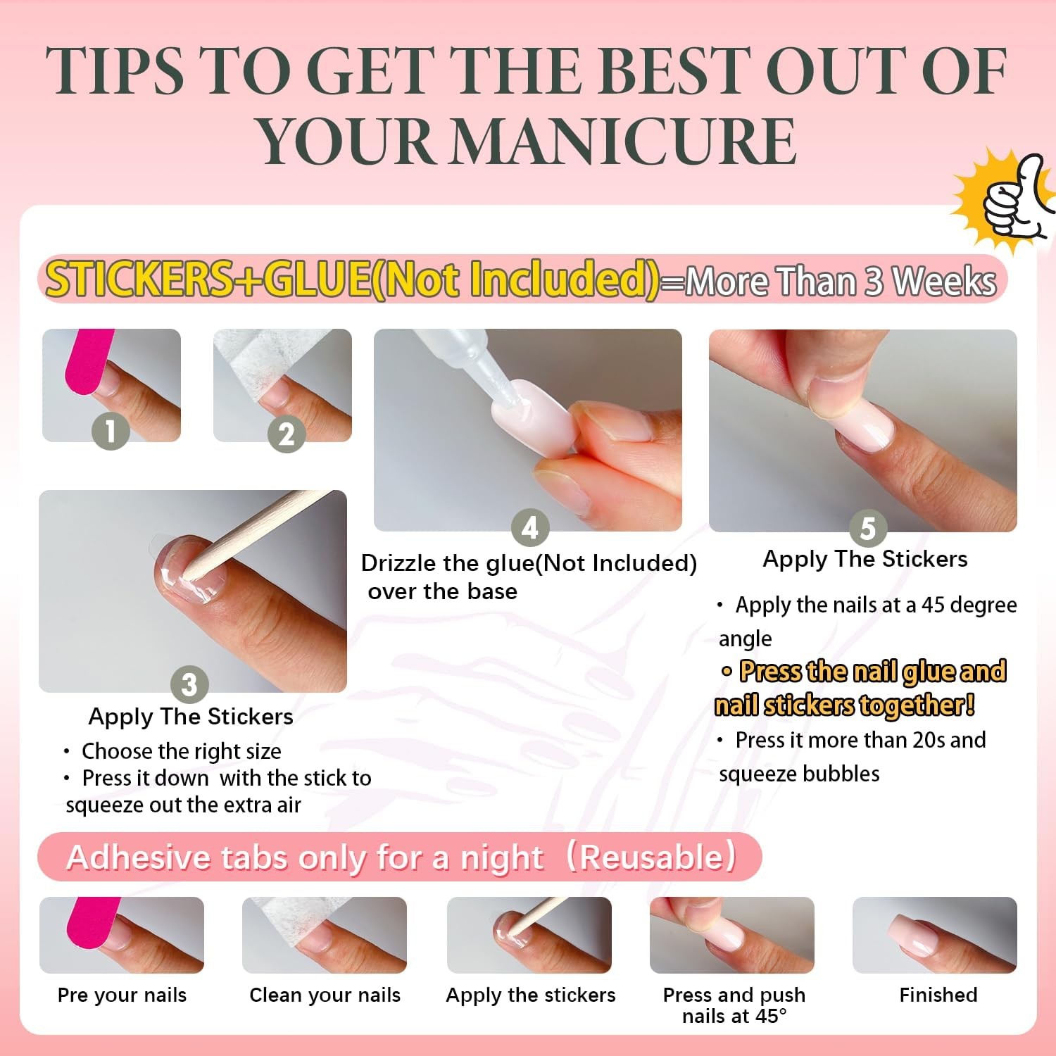 KQueenest 30 Pcs White French Tip Press on Nails Short Almond Nails Acrylic, …