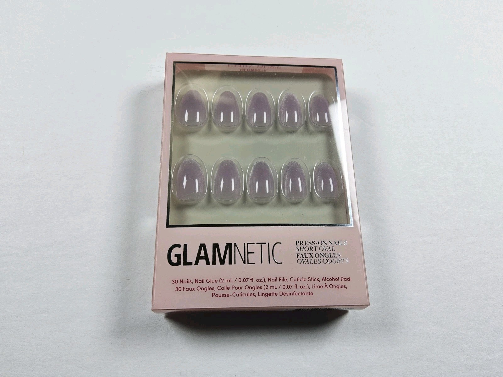 Glamnetic Women’s Press-On Nails Short Oval – Fairy Dust – 30ct