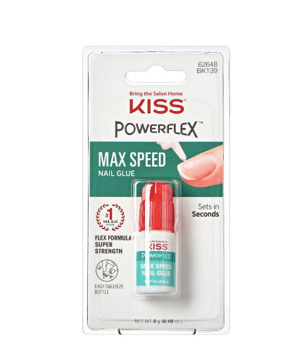 KISS PowerFlex Maximum Speed Nail Glue – 0.10oz
