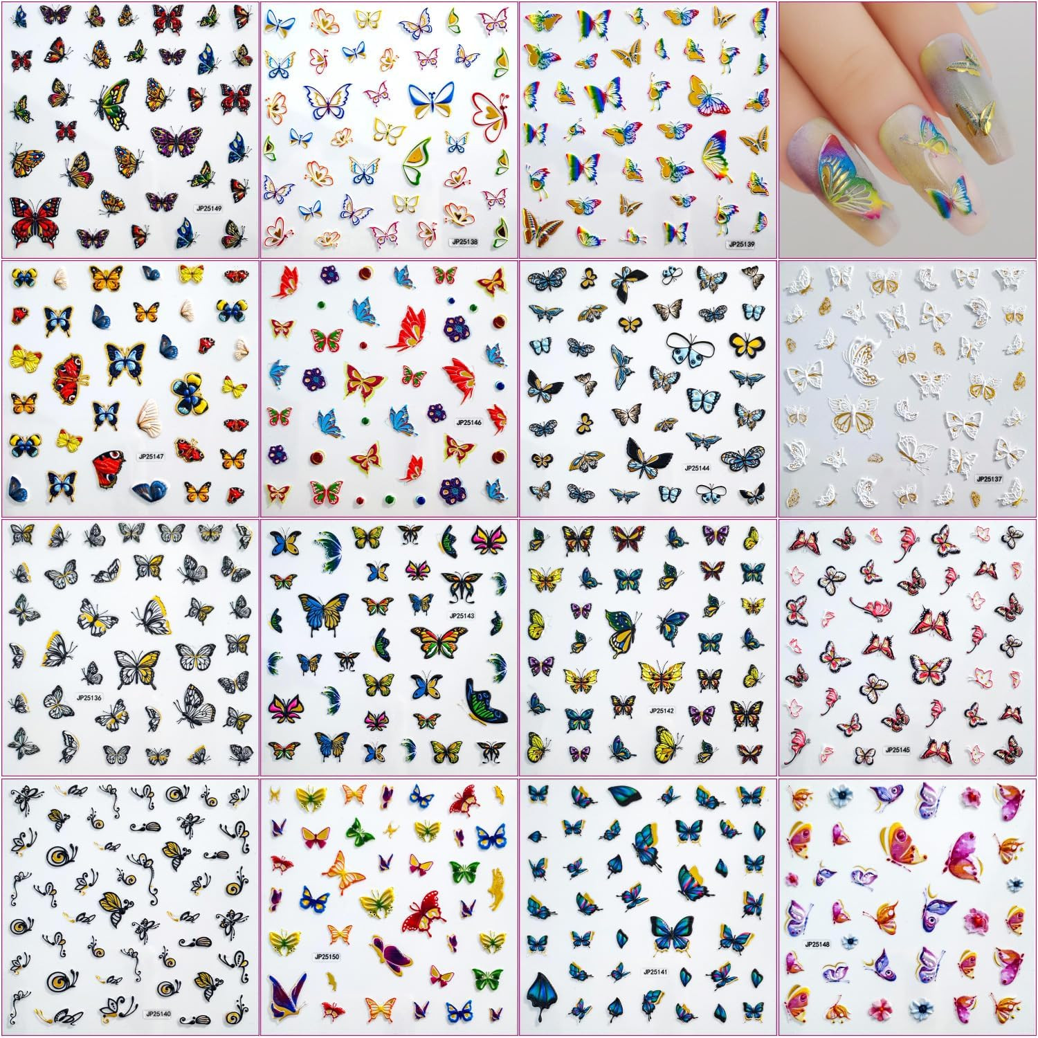 World Cup Soccer Nail Art Stickers,12 Sheets Football Themed Nail Decals | Socce