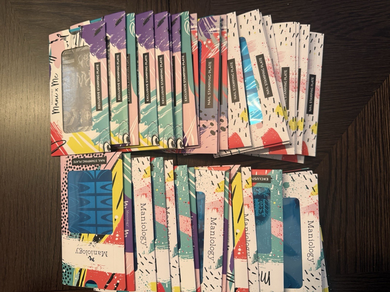 Maniology Nail Stamping Plates – Lot Of 40+ Plates (Mostly New)
