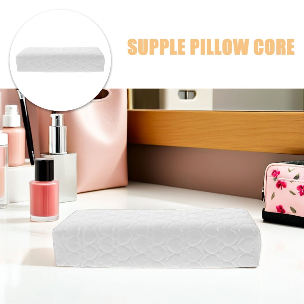 2 Pcs Hand Rest Cushion Professional Manicure Pillow Comfortable Nail
