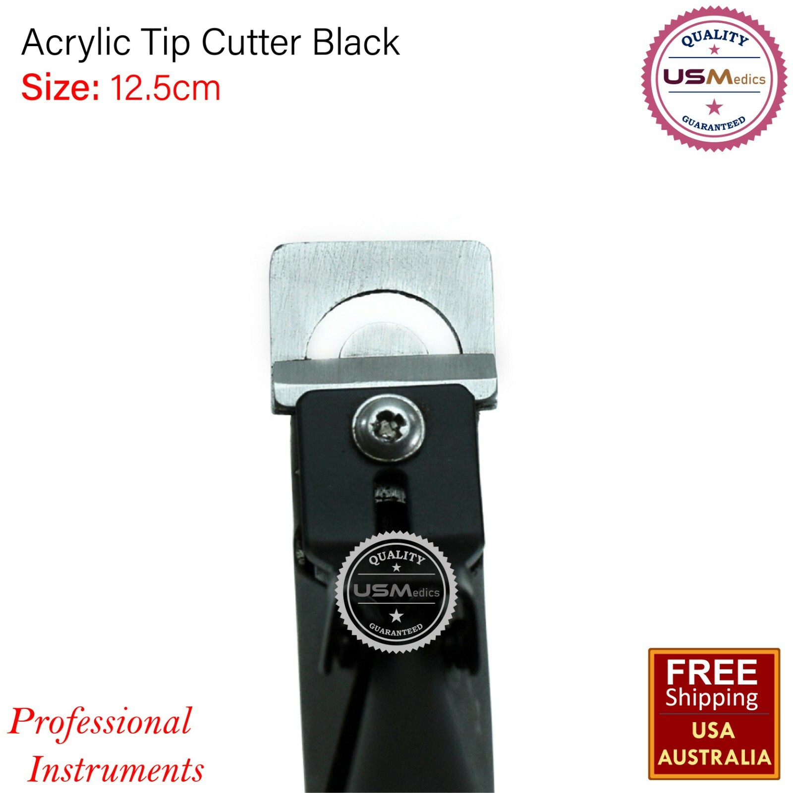 Nail Art Edge Cutter UV Acrylic Tips Trimmer Clipper Poly Gel False Clipper Fake