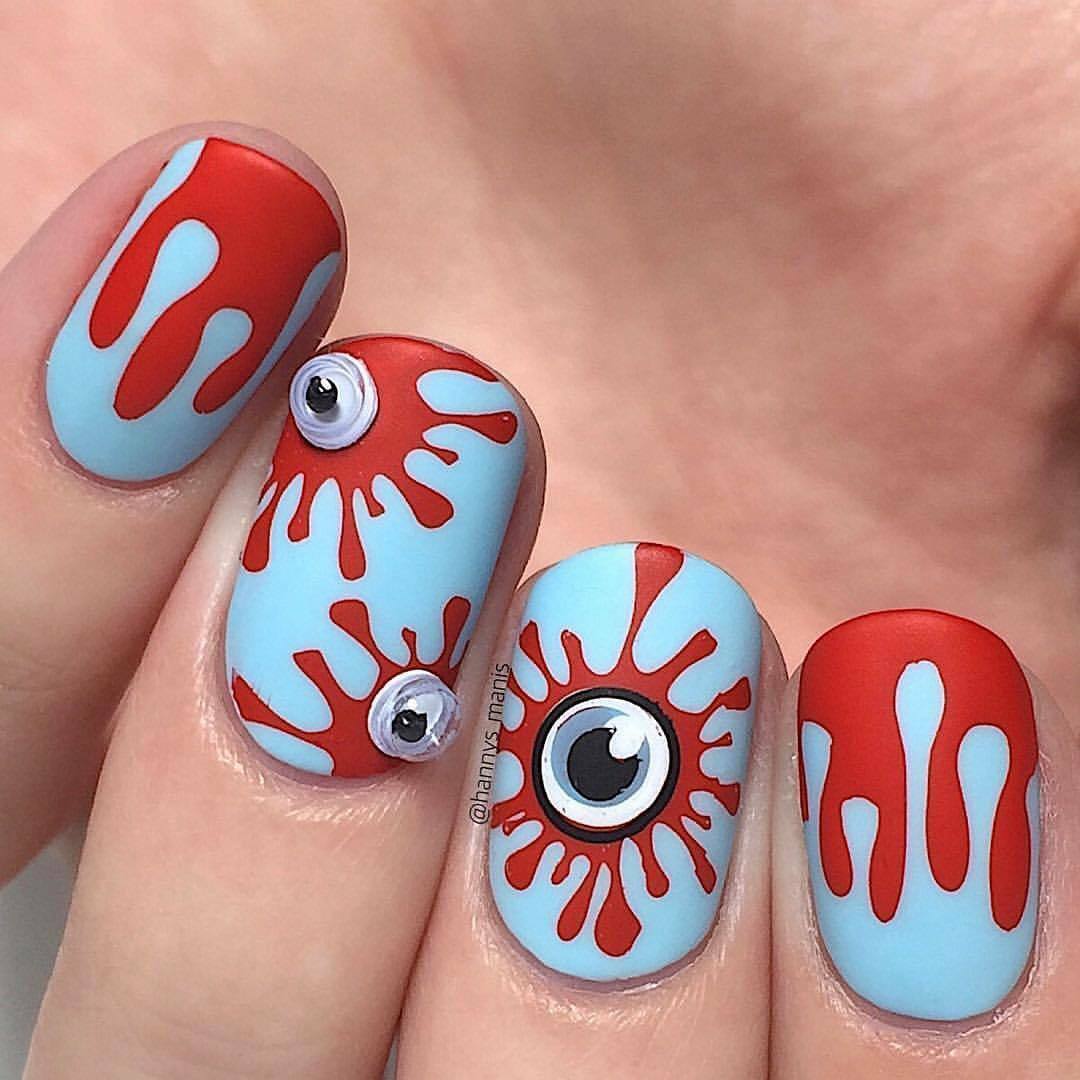 Slime Drips Stencils for Nails, Halloween Nail Stickers, Nail Art, Nail Vinyls