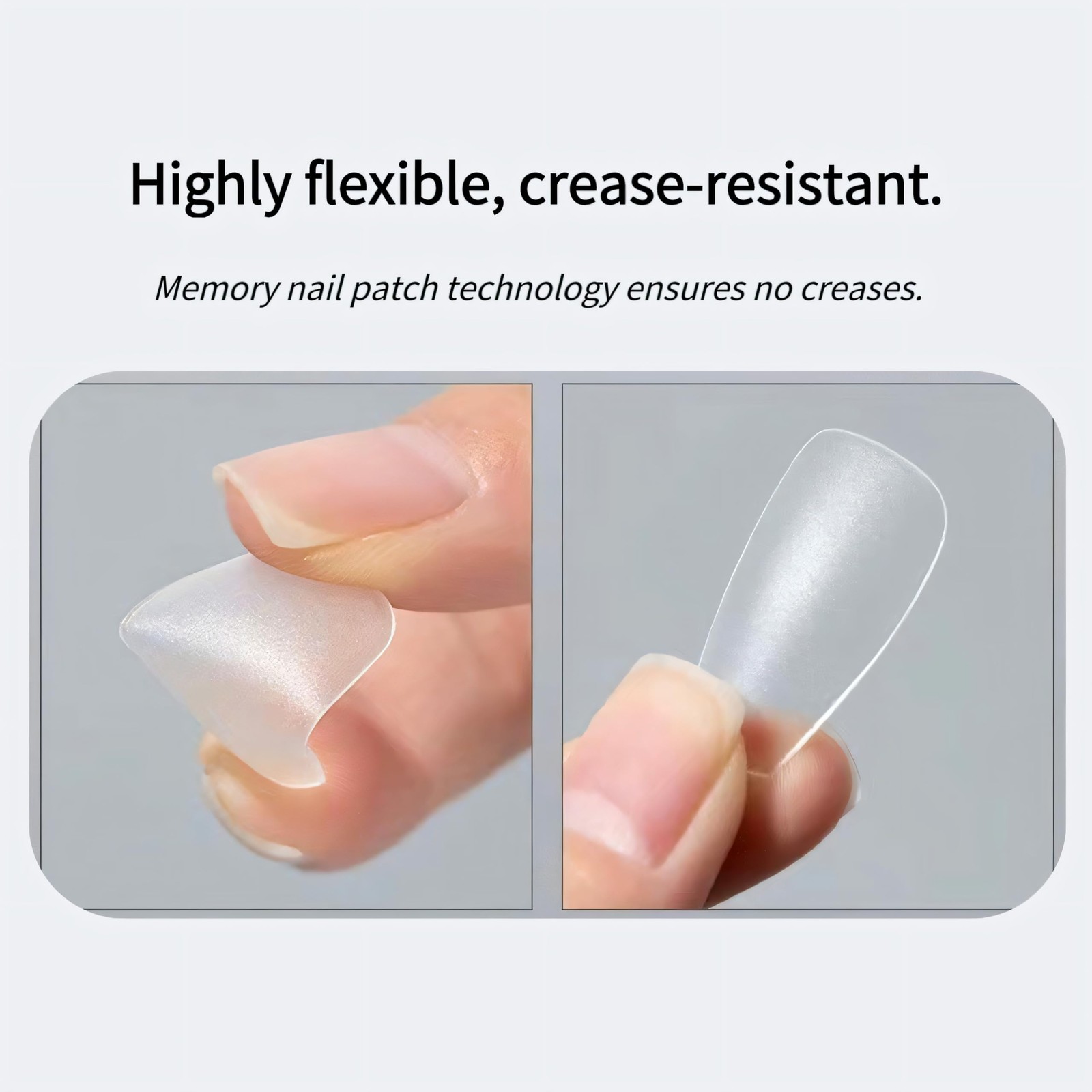 240Pcs Almond Press On Nail Tips – Clear Acrylic Ultra-Thin Seamless Full Cov…
