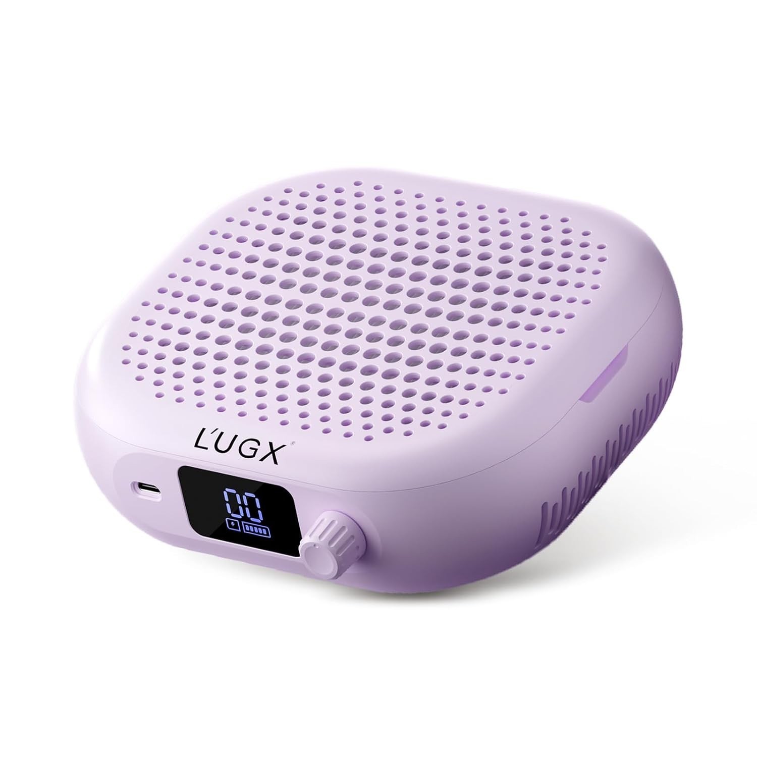 Sleek Nail Dust Collector with Low Noise & Magnetic Cover – Salon & Home Use