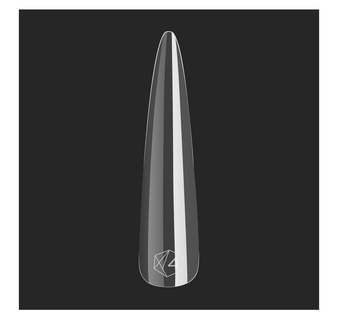 Aprés GEL-X® SCULPTED STILETTO EXTRA EXTRA LONG BOX OF TIPS – MINI (210PCS)