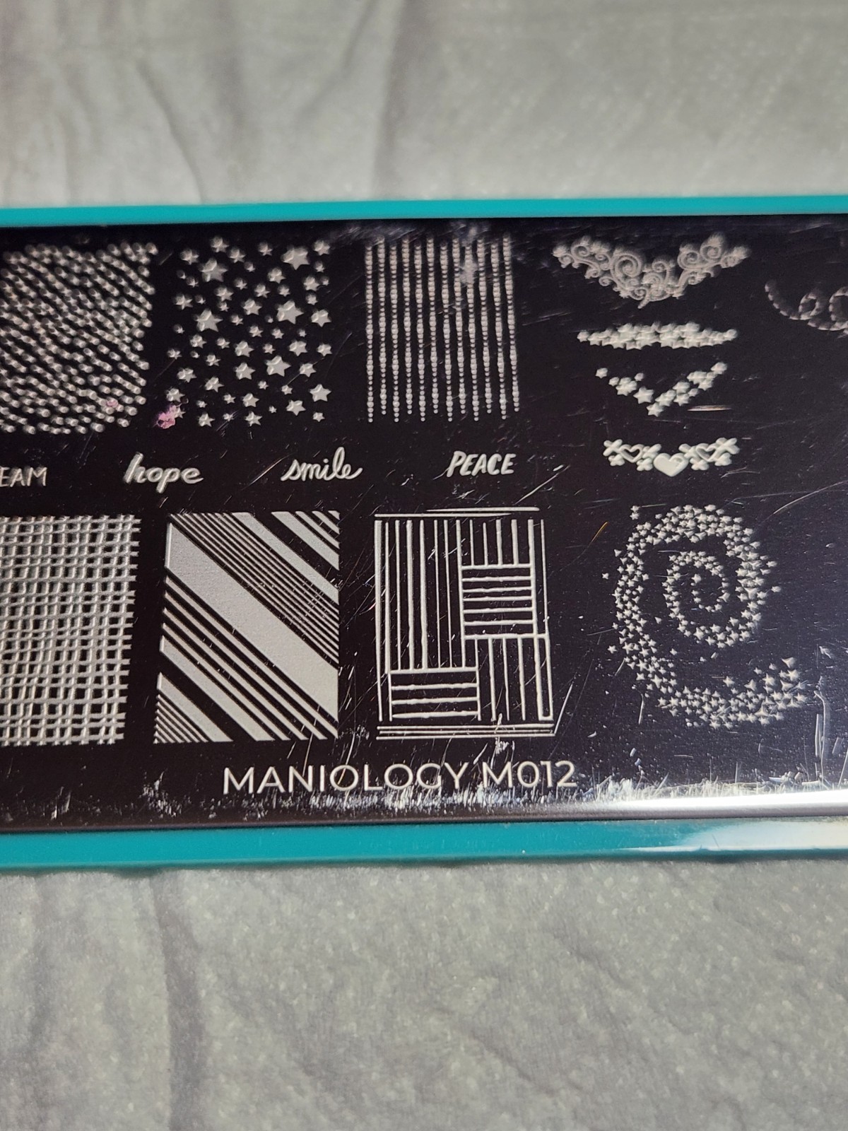 Maniology Nail Stamping Plate M012 Forever Young