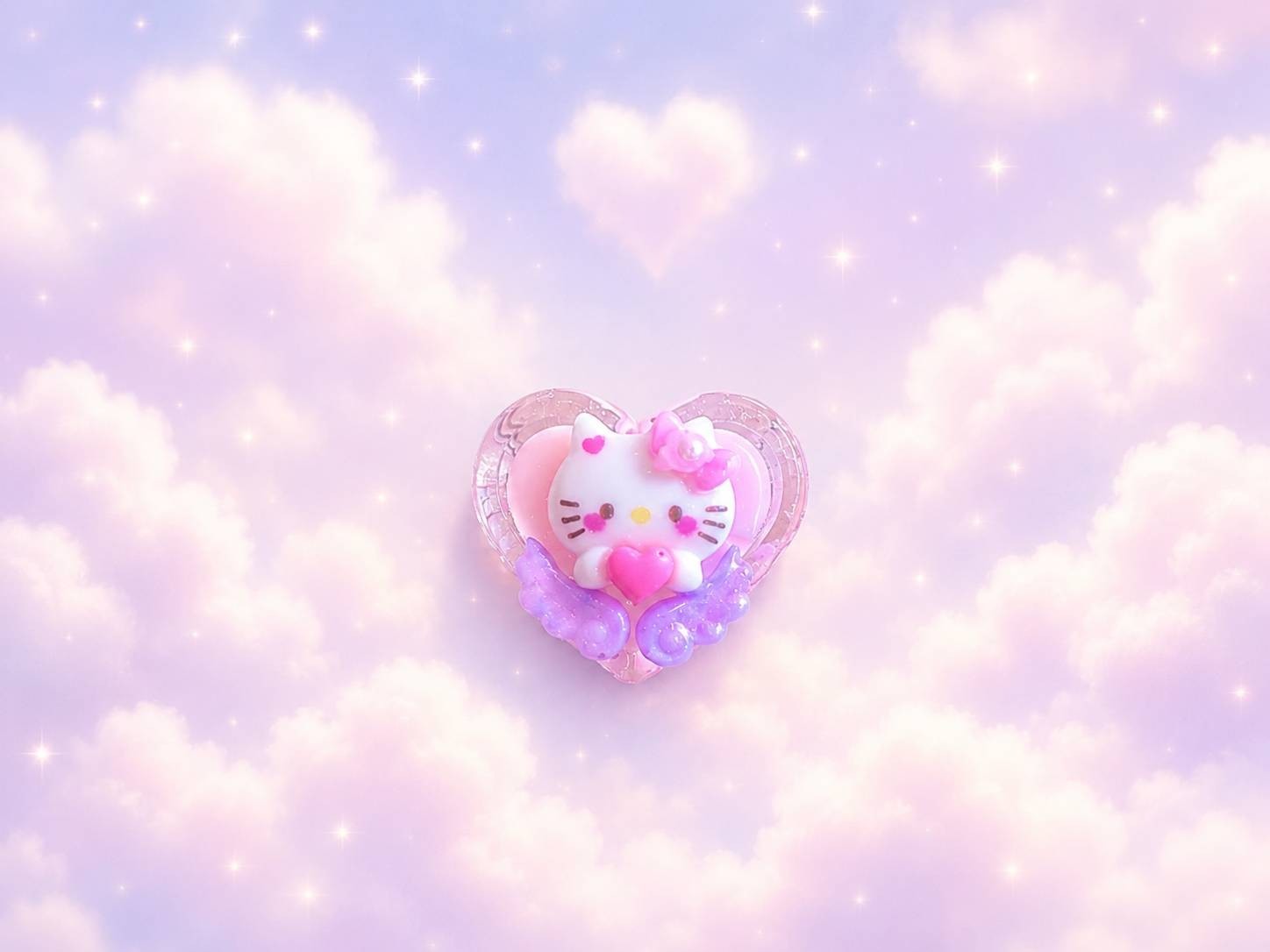 Japanese Handmade Kawaii Heart 3D Resin Nail Charms for Nail Art